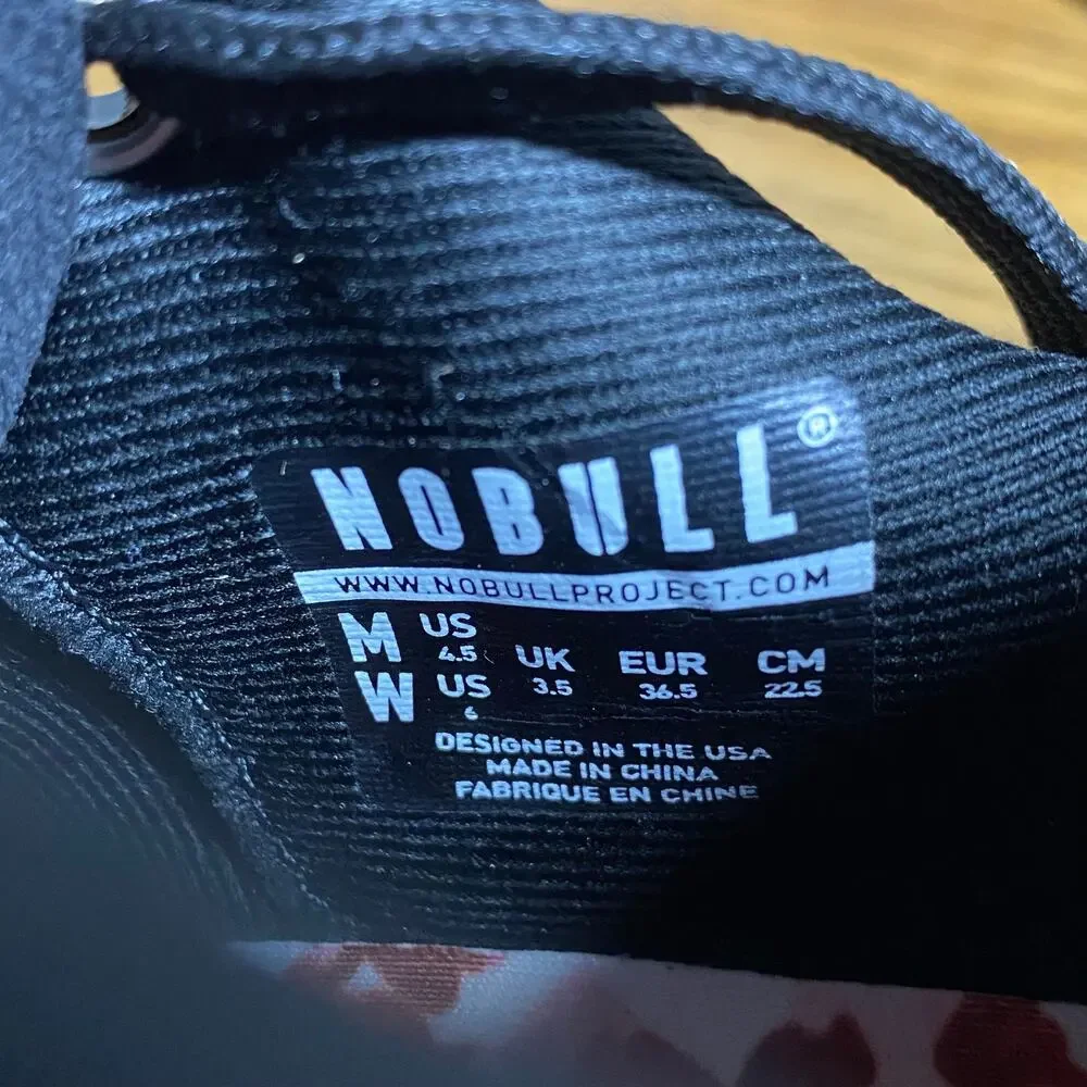 NOBULL Womens 6 Trainers Wild Berry Pink Camo CrossFit Weight Training Sneakers